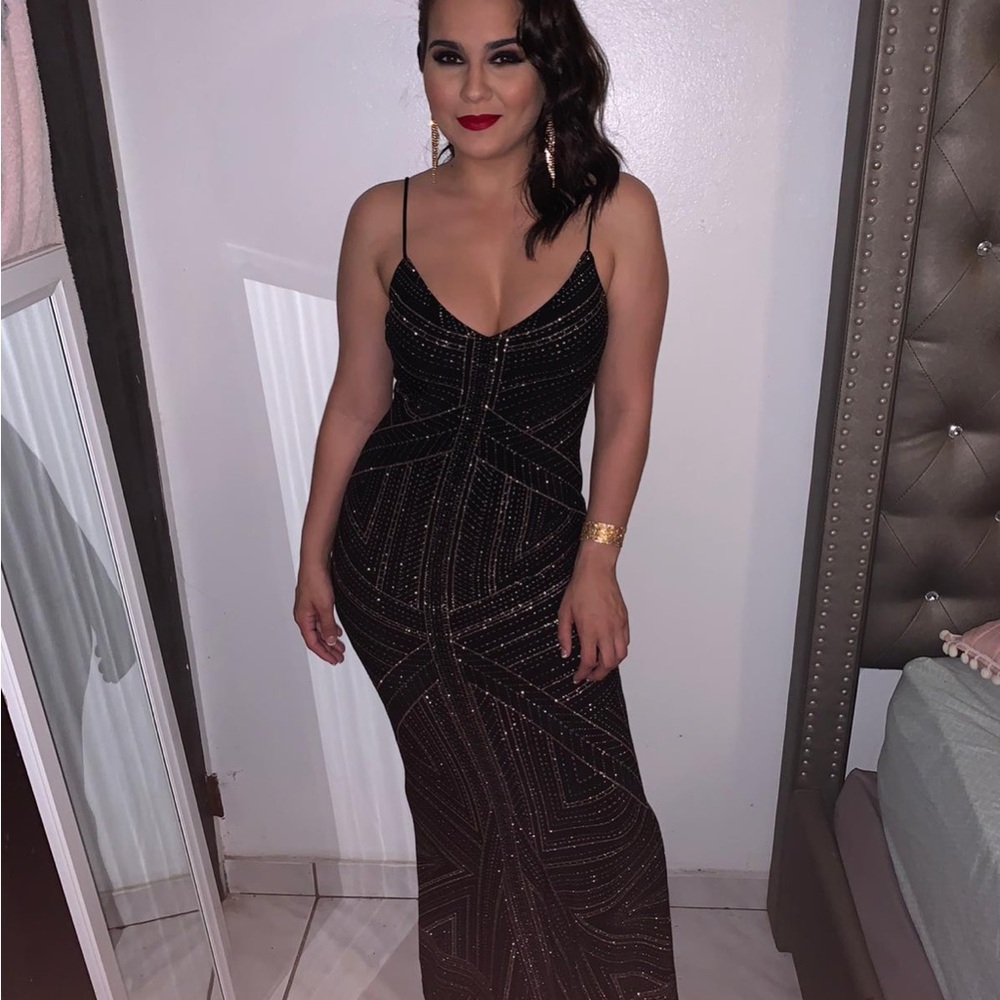 Elegant Black Evening Dress